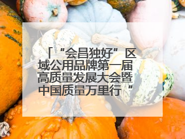 “会昌独好”区域公用品牌第一届高质量发展大会暨中国质量万里行“质量强企•质品行动”进会昌启动仪式成功举办