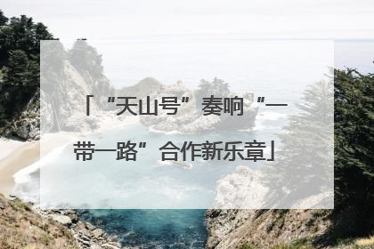 “天山号”奏响“一带一路”合作新乐章