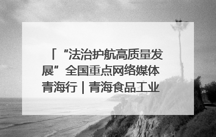 “法治护航高质量发展”全国重点网络媒体青海行｜青海食品工业协会：架起“青字号”美食的产业化桥梁