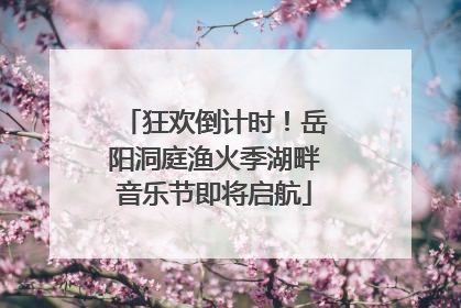 狂欢倒计时！岳阳洞庭渔火季湖畔音乐节即将启航