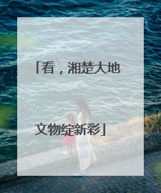 看，湘楚大地文物绽新彩