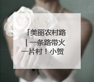美丽农村路｜一条路带火一片村！小贺线带溪望谷成团出道