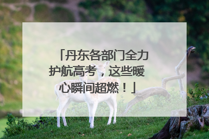 丹东各部门全力护航高考，这些暖心瞬间超燃！