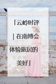 云岭时评｜在南博会体验旅居的美好