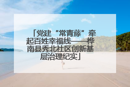 党建“常青藤”牵起百姓幸福线——桦南县秀北社区创新基层治理纪实