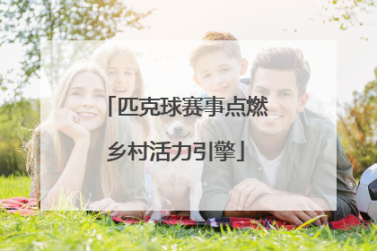 匹克球赛事点燃乡村活力引擎