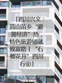 四川兴文：高山苗乡“避暑经济”热，特色旅游铺就致富路丨“石榴花开”四川行⑧