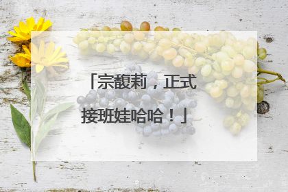 宗馥莉，正式接班娃哈哈！