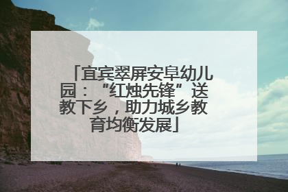 宜宾翠屏安阜幼儿园：“红烛先锋”送教下乡，助力城乡教育均衡发展