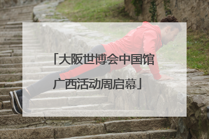 大阪世博会中国馆广西活动周启幕