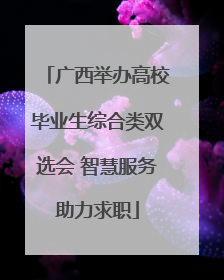 广西举办高校毕业生综合类双选会 智慧服务助力求职