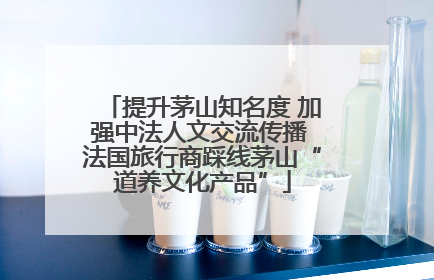 提升茅山知名度 加强中法人文交流传播 法国旅行商踩线茅山“道养文化产品”