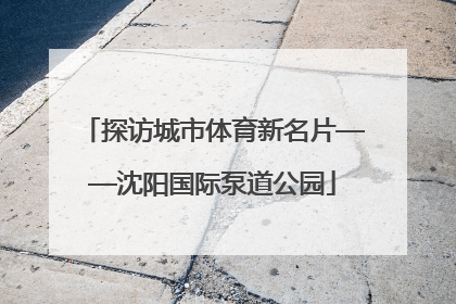 探访城市体育新名片——沈阳国际泵道公园