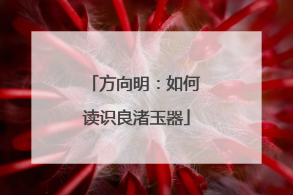 方向明：如何读识良渚玉器