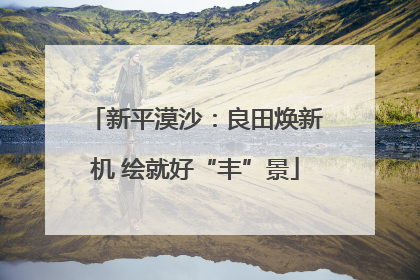 新平漠沙：良田焕新机 绘就好“丰”景