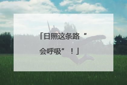 日照这条路“会呼吸”！