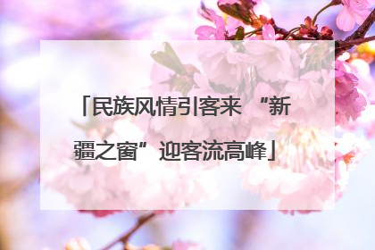 民族风情引客来 “新疆之窗”迎客流高峰