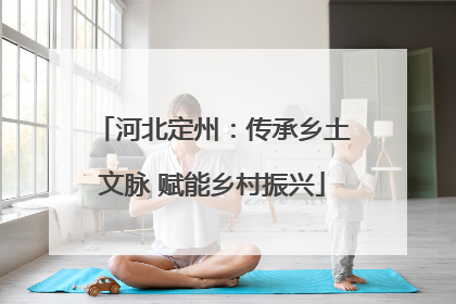 河北定州：传承乡土文脉 赋能乡村振兴