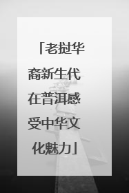 老挝华裔新生代在普洱感受中华文化魅力