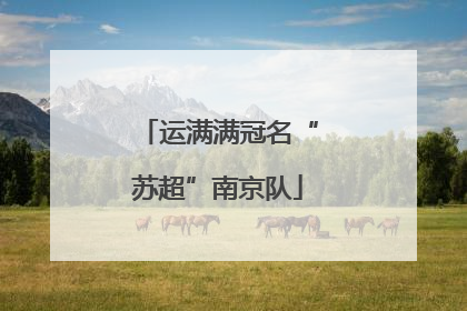 运满满冠名“苏超”南京队