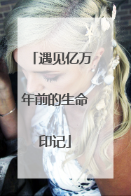遇见亿万年前的生命印记