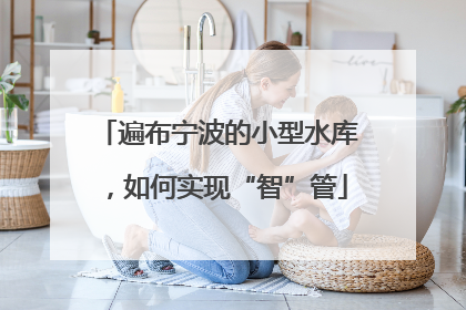 遍布宁波的小型水库，如何实现“智”管