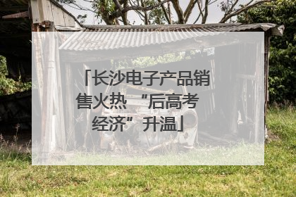 长沙电子产品销售火热 “后高考经济”升温