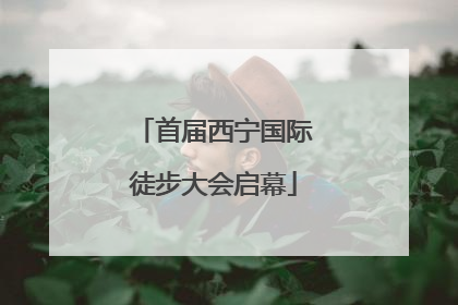 首届西宁国际徒步大会启幕