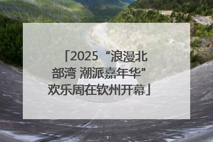 2025“浪漫北部湾 潮派嘉年华”欢乐周在钦州开幕